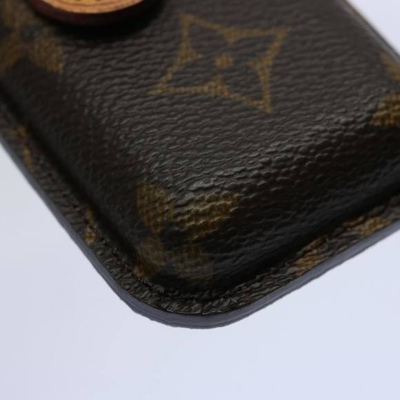 LOUIS VUITTON Monogram Etui Telephonne Japon Cell Phone Case M63050 Auth am5293 - Picture 11 of 16